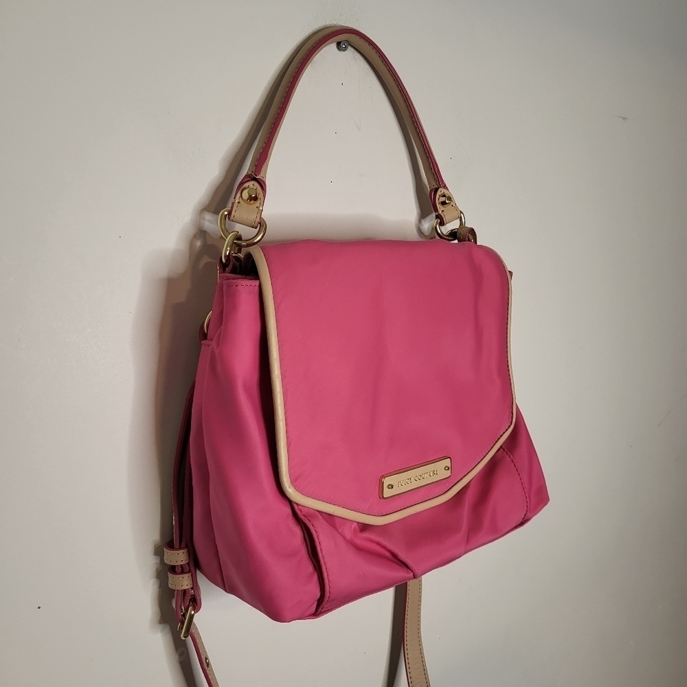 Juicy Couture Pink Shoulder Cross Bag